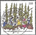 Stamps Germany -  1100 años de cultivo de lúpulo en Alemania. 