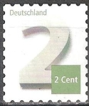 Stamps Germany -  Valor adicional.