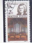 Stamps Hungary -  jJOAN SEBASTIAN BACH