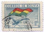 Sellos del Mundo : America : Bolivia : Conmemoracion del centenario de la bandera