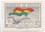 Stamps Bolivia -  Conmemoracion del centenario de la bandera