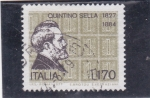 Stamps Italy -  QUINTINO SELLA