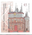 Stamps Germany -  500 años Ayuntamiento Frankenberg an der Eder.