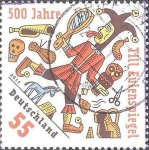 Stamps Germany -  500 años Till Eulenspiegel.