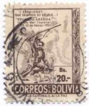 Sellos de America - Bolivia -  Conmemoracion del centenario de Eduardo Abaroa y repatriacion de sus restos - Heroe del Topater