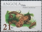 Sellos de Africa - Angola -  PITHON  ANCHIETAE