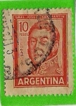 Sellos de America - Argentina -  Gral. Jose de San Martin