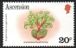 Stamps United Kingdom -  EUFORBIA  DE  ASCENSION