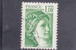 Sellos de Europa - Francia -  Sabine de Gandon