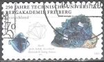 Stamps Germany -  250 años Universidad Técnica de mineria en Freiberg.