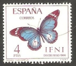 Stamps Morocco -  ifni - 228 - Mariposa danaus chrysippus