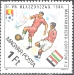 Stamps Hungary -  Copa Mundial de Fútbol, España,1982.