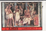 Stamps United Arab Emirates -  MUSEO NACIONAL DE NAPOLES