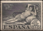 Stamps Spain -  La Maja Desnuda  1930  4 ptas