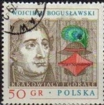 Stamps Poland -  POLONIA 1978 Michel 2591 Sello Dramaturgo Wojciech Boguslawski Yvert2407