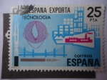 Stamps Spain -  Ed:2518 - España Exporta - Tecnología.