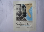 Sellos de Europa - Espaa -  450 Años de la Fundación de San Agustín-Florida (USA) por el conquistador: Pedro Menéndez de Avilés-