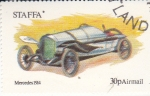 Stamps United Kingdom -  COCHE DE EPOCA- MERCEDES 1914