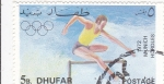 Stamps Oman -  JUEGOS OLIMPICOS MUNICH-72