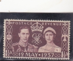 Stamps United Kingdom -  boda real