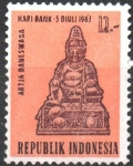 Stamps Indonesia -  DANESWARA,  DIOSA  DE  LA  PROSPERIDAD.