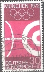 Stamps Germany -  Juegos Olímpicos de 1972 en Munich.