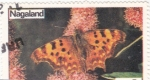 Stamps Nagaland -  mariposa