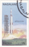 Stamps Nagaland -  AERONAUTICA- APOLO XVI