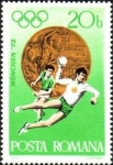 Sellos de Europa - Rumania -  Juegos Olímpicos de Verano 1972, Munich - Medallas