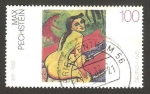 Stamps Germany -  1675 - Pintura alemana del siglo XX, Max Pechstein