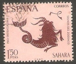 Stamps Morocco -  sahara español - 266 - Capricornio, Signo del Zodiaco