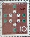 Stamps Germany -  Scott#892 intercambio, 0,20 usd, 10 cent. 1964