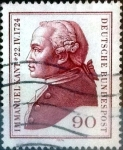 Stamps Germany -  Scott#1144 intercambio, 0,30 usd, 90 cent. 1974