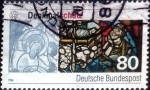 Stamps Germany -  Scott#1468 ma4xs intercambio, 0,30 usd, 80 cent. 1986