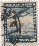 Stamps Chile -  Y & T Nº 32a_1 Aéreo