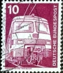 Stamps Germany -  Scott#1171 intercambio, 0,20 usd, 10 cents. 1975