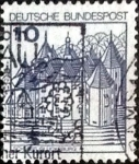 Stamps Germany -  Scott#1231 intercambio, 0,20 usd, 10 cents. 1977