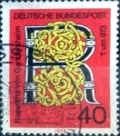 Stamps Germany -  Scott#1117 ma4xs intercambio, 0,20 usd, 40 cents. 1973