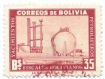 Sellos de America - Bolivia -  En homenaje a Yacimientos Petroliferos Fiscales Bolivianos