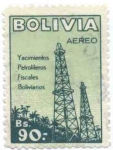 Sellos del Mundo : America : Bolivia : En homenaje a Yacimientos Petroliferos Fiscales Bolivianos