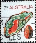 Stamps Australia -  Scott#559 intercambio, 0,20 usd, 7 cents. 1973