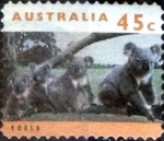 Stamps Australia -  Scott#1294C intercambio, 0,50 usd, 45 cents. 1995