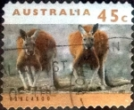 Stamps Australia -  Scott#1294B intercambio, 0,50 usd, 45 cents. 1995