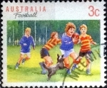 Stamps Australia -  Scott#1108 intercambio, 0,20 usd, 3 cents. 1989