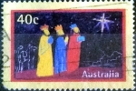 Stamps Australia -  Scott#1713 intercambio, 0,50 usd, 40 cents. 1998