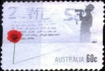 Stamps Australia -  Scott#3606 intercambio, 0,25 usd, 60 cents. 2011