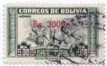 Sellos de America - Bolivia -  Sellos sobrecargados