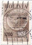 Stamps Bolivia -  Conmemoracion del VII periodo de Sesiones de la CEPAL en La Paz