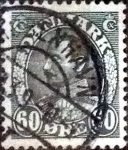 Stamps Denmark -  Scott#240 intercambio, 0,25 usd, 60 cents. 1934