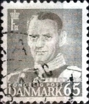 Stamps Denmark -  Scott#338 intercambio, 0,20 usd, 65 cents. 1953